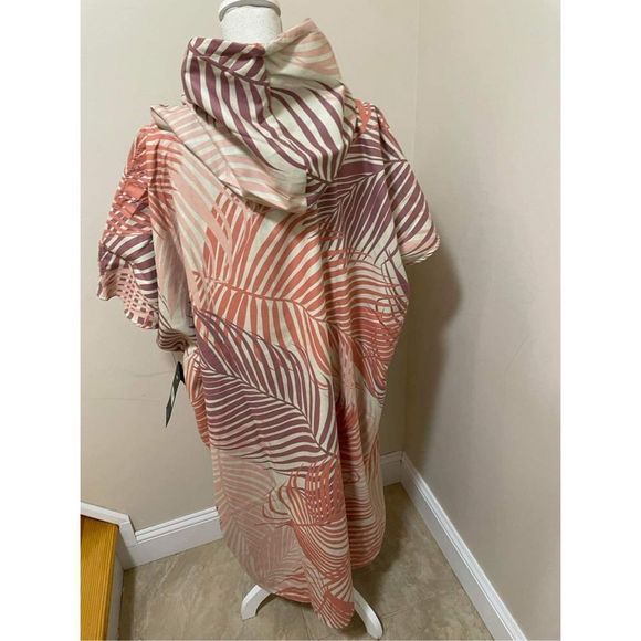 Free People Slowtide Hala Quick Dry Poncho Size L - Picture 6 of 7
